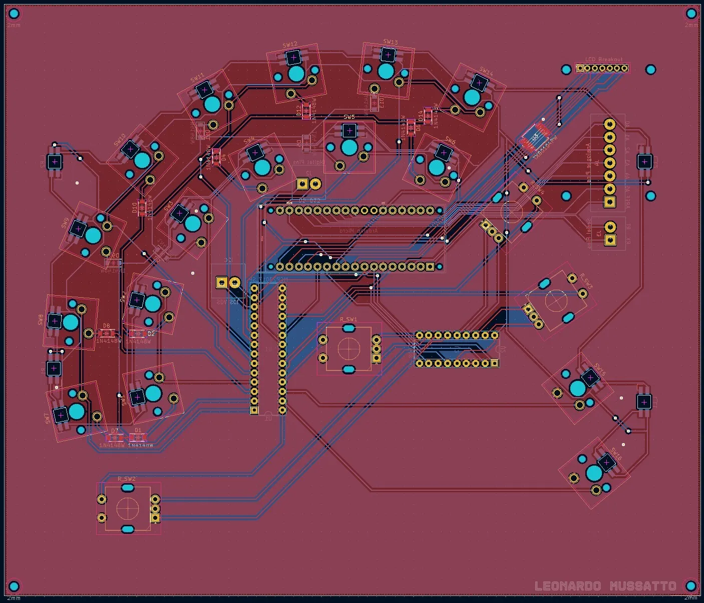 PCB front layer